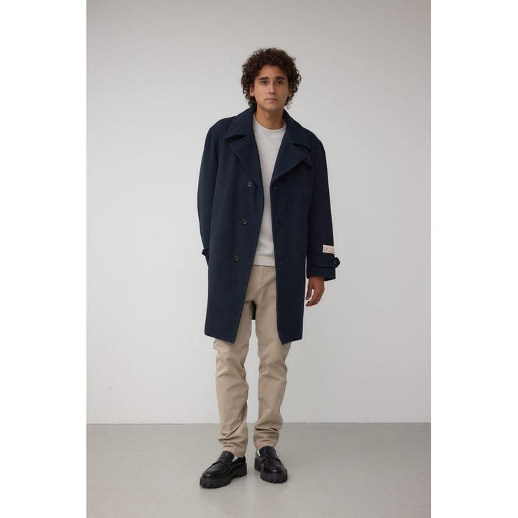 ウール混ステンカラーコート | AZUL BY MOUSSY | 詳細画像19 