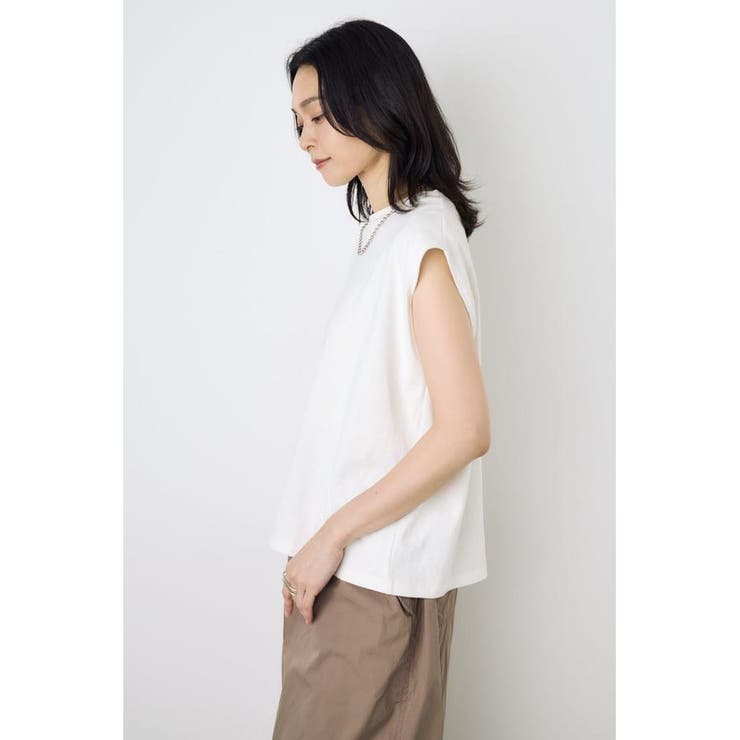 ノースリーブカットトップス | AZUL BY MOUSSY | 詳細画像3 