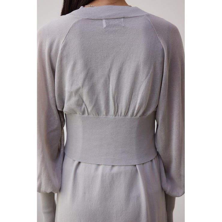 カーデセットニットワンピース | AZUL BY MOUSSY | 詳細画像36 