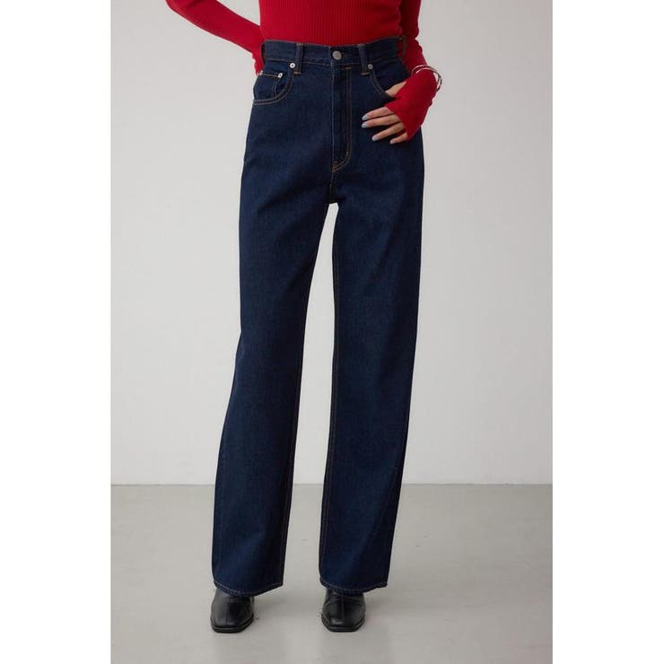 One Wash1 | AZUL DENIM ハイウエストワイドデニム | AZUL BY MOUSSY