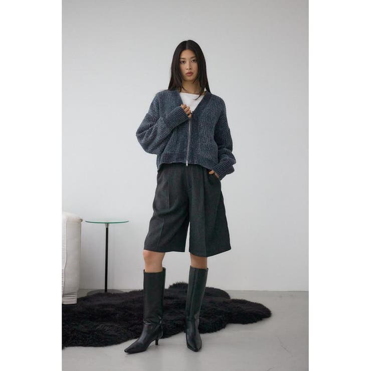 WZIPベロアラメモールカーデ | AZUL BY MOUSSY | 詳細画像26 