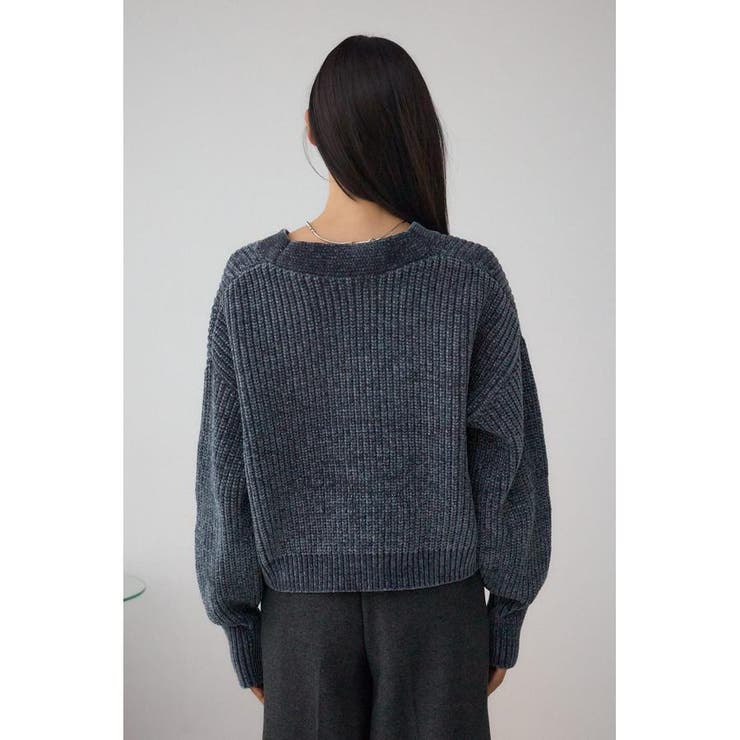 WZIPベロアラメモールカーデ | AZUL BY MOUSSY | 詳細画像29 