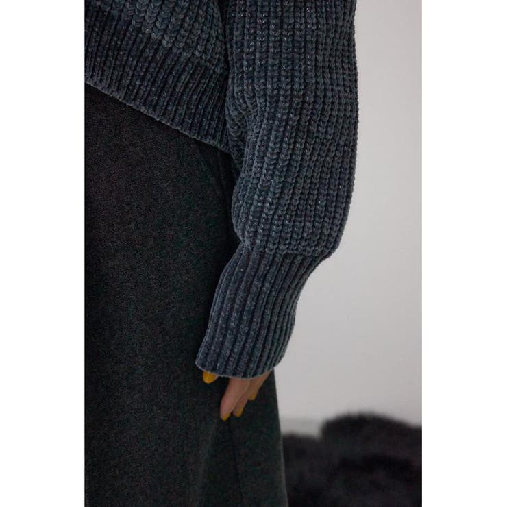 WZIPベロアラメモールカーデ | AZUL BY MOUSSY | 詳細画像32 