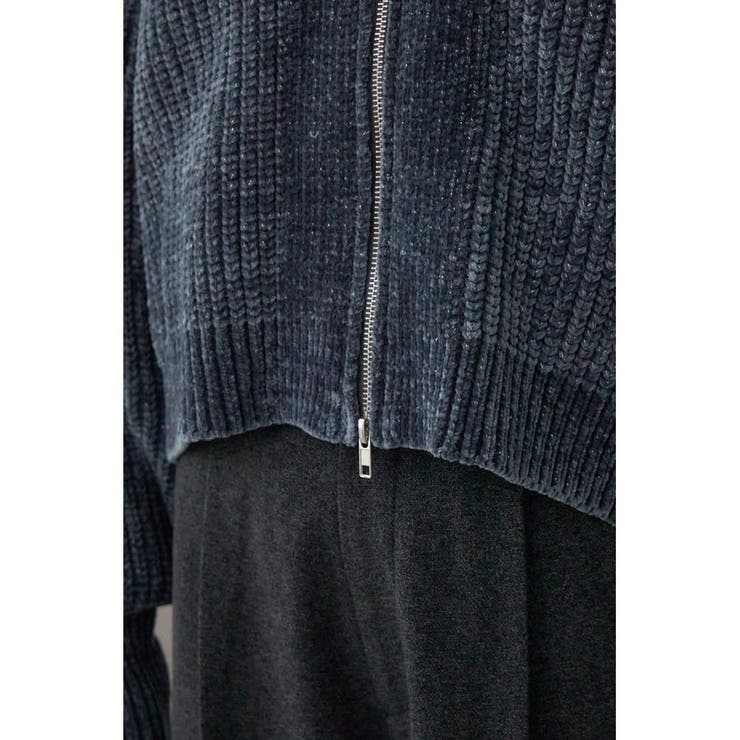 WZIPベロアラメモールカーデ | AZUL BY MOUSSY | 詳細画像33 