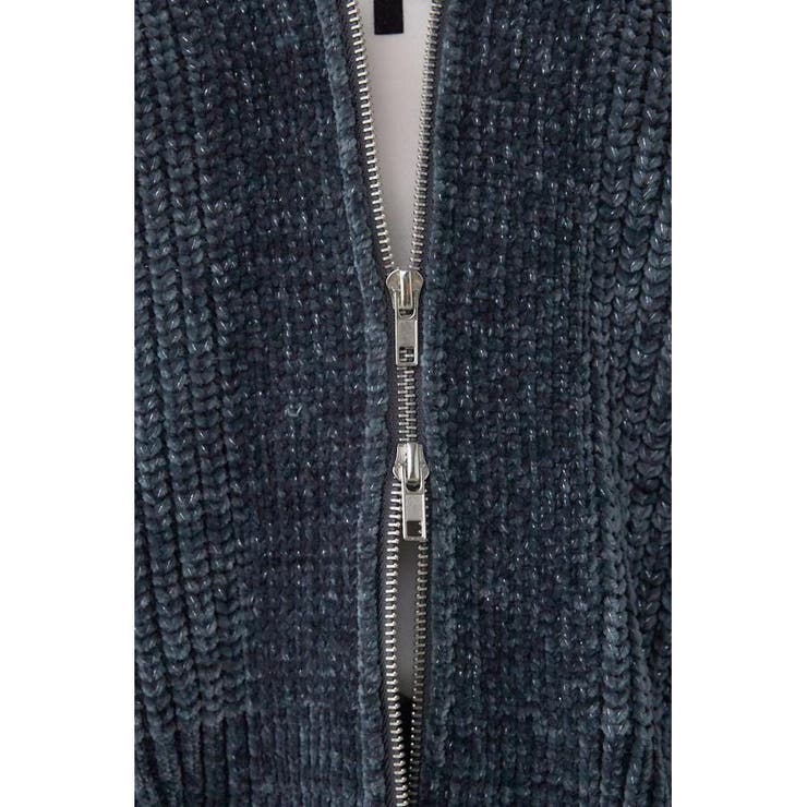 WZIPベロアラメモールカーデ | AZUL BY MOUSSY | 詳細画像34 