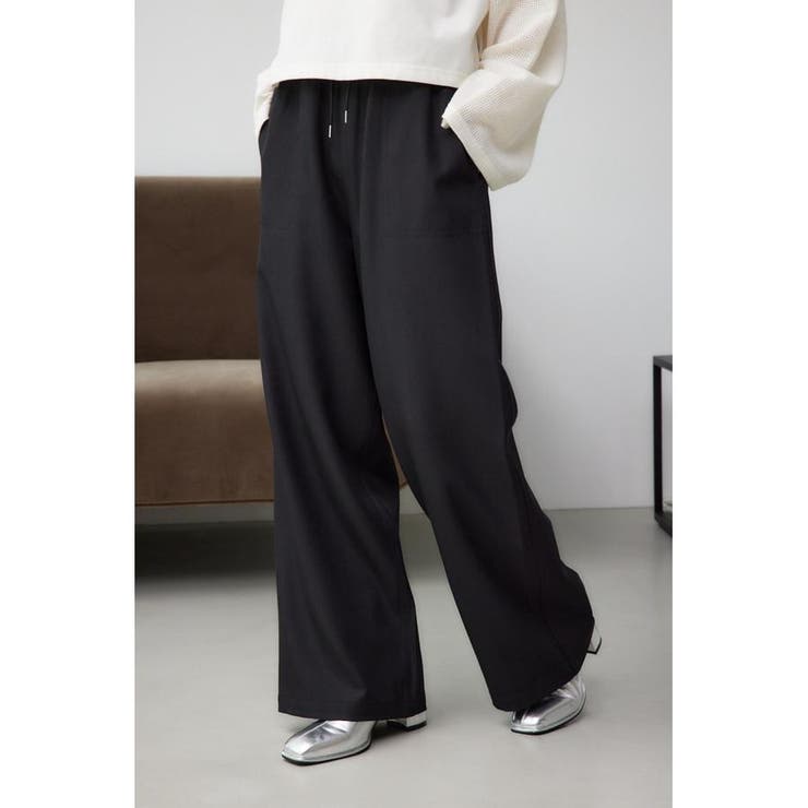 BLK | パッチポケットイージーパンツ | AZUL BY MOUSSY