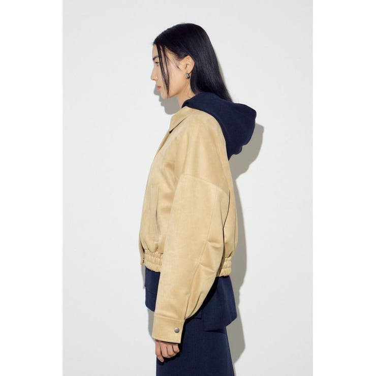 フェイクスエードショートブルゾン | AZUL BY MOUSSY | 詳細画像39 