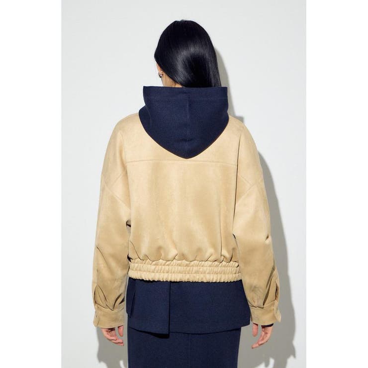 フェイクスエードショートブルゾン | AZUL BY MOUSSY | 詳細画像40 