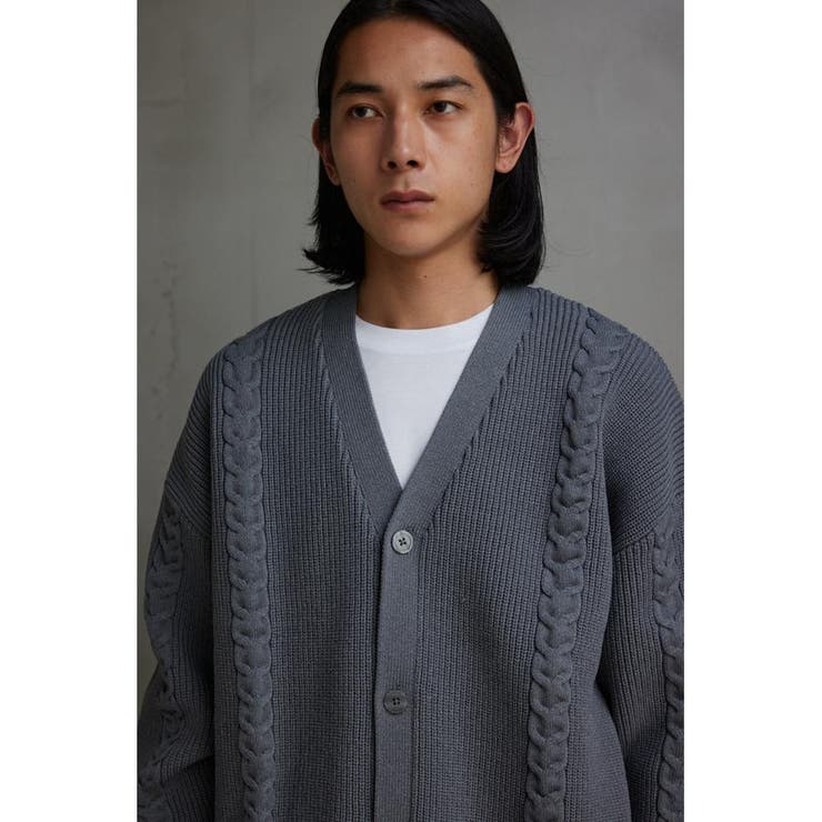 スポンディッシュケーブルカーディガン | AZUL BY MOUSSY | 詳細画像35 