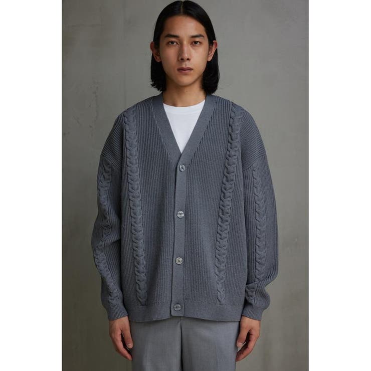 スポンディッシュケーブルカーディガン | AZUL BY MOUSSY | 詳細画像38 