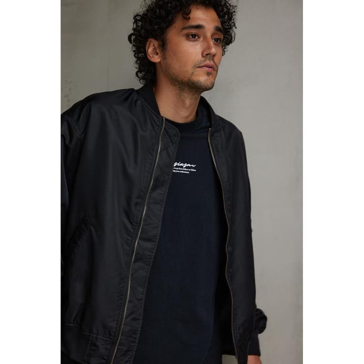 ライトMA-1ジャケット[品番：AZLW0021257]｜AZUL BY MOUSSY