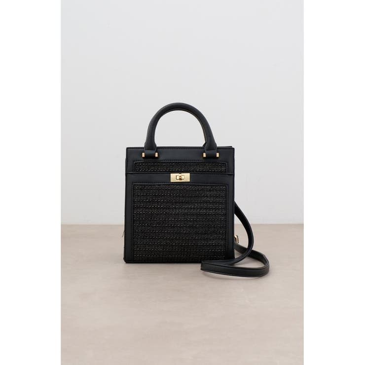 パイピングメッシュスクエアバッグ | AZUL BY MOUSSY | 詳細画像3 