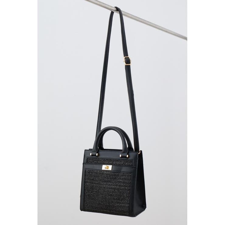 パイピングメッシュスクエアバッグ | AZUL BY MOUSSY | 詳細画像4 