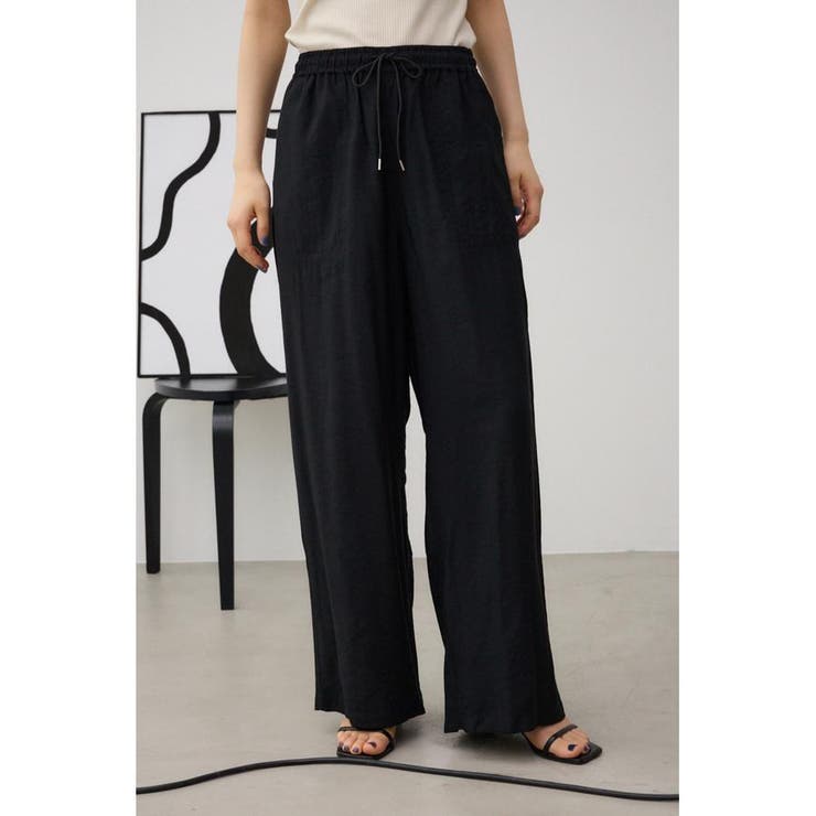 BLK | ツイルイージーパンツ | AZUL BY MOUSSY