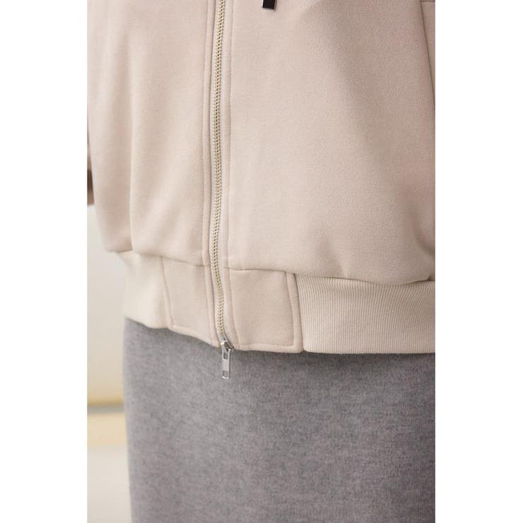 フェイクスエードフーディブルゾン | AZUL BY MOUSSY | 詳細画像12 