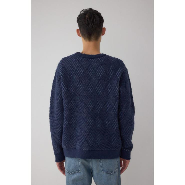 ダイヤ柄ニットトップス | AZUL BY MOUSSY | 詳細画像18 