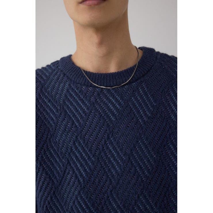 ダイヤ柄ニットトップス | AZUL BY MOUSSY | 詳細画像19 