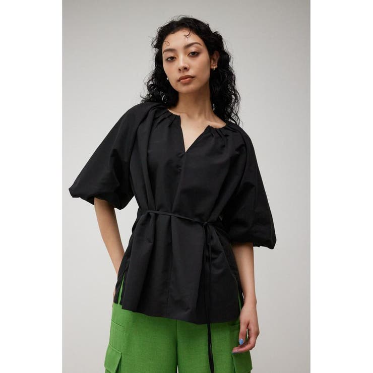 RELATECH GATHER BLOUSE | AZUL BY MOUSSY | 詳細画像12 