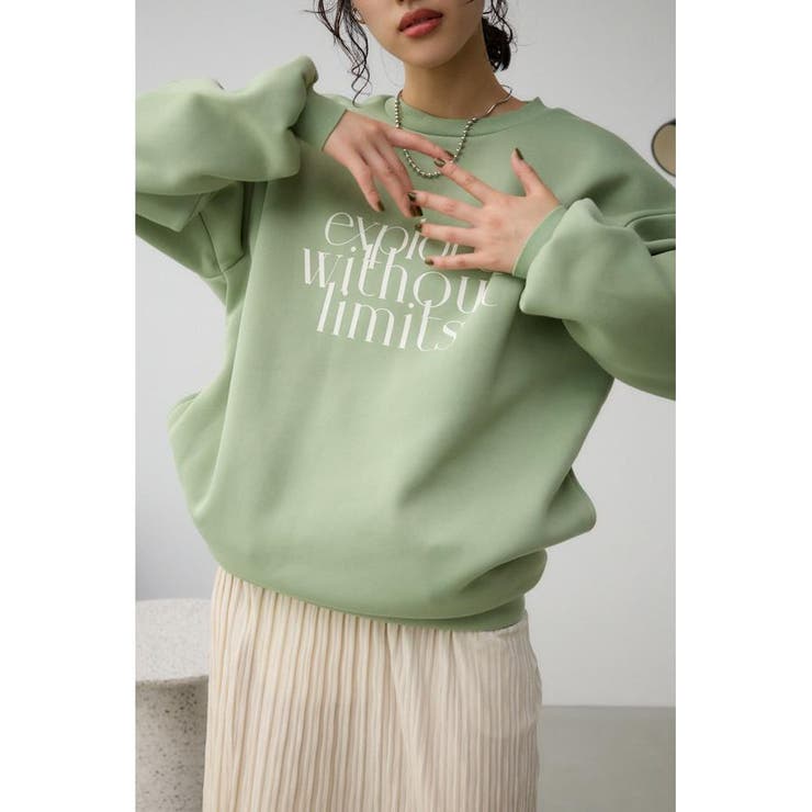 L/KHA1 | ロゴスウェットトップス | AZUL BY MOUSSY