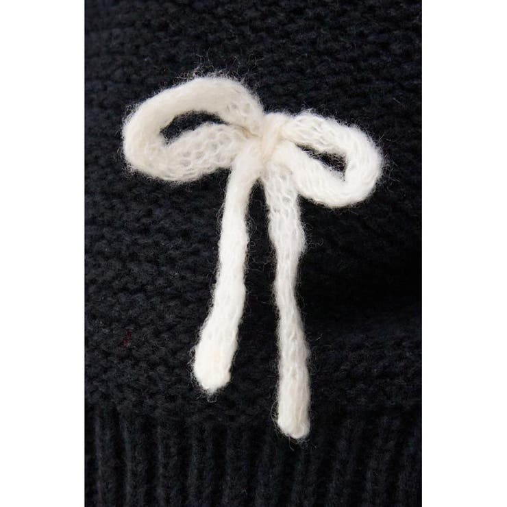 リボンモチーフニット | AZUL BY MOUSSY | 詳細画像11 