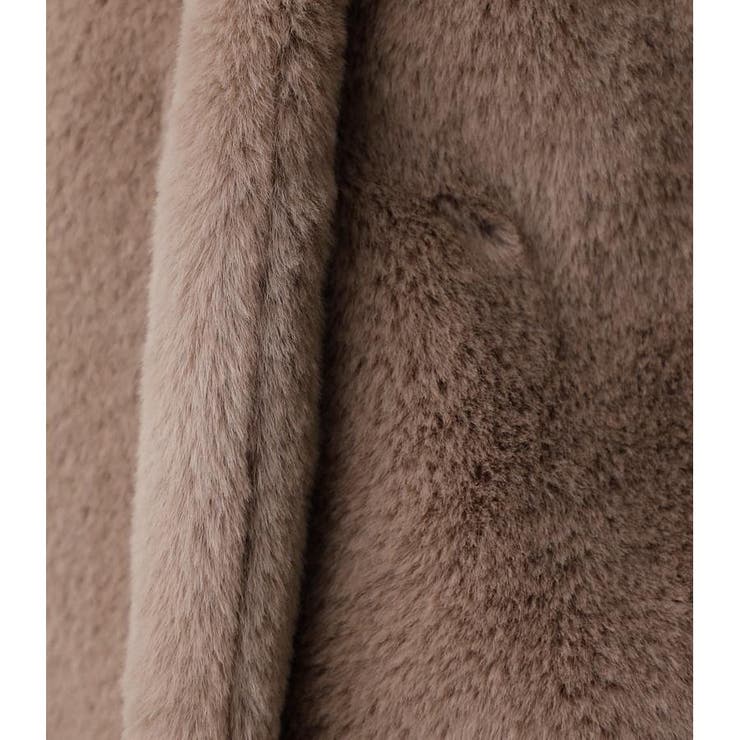 FLUFFY HOODIE SHORT COAT | AZUL BY MOUSSY | 詳細画像30 