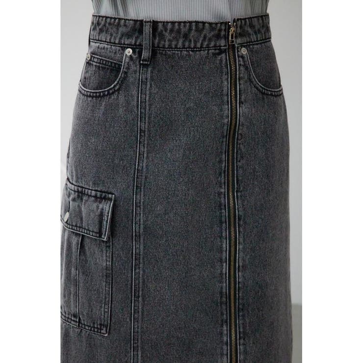 ケミカルウォッシュロングカーゴスカート | AZUL BY MOUSSY | 詳細画像9 