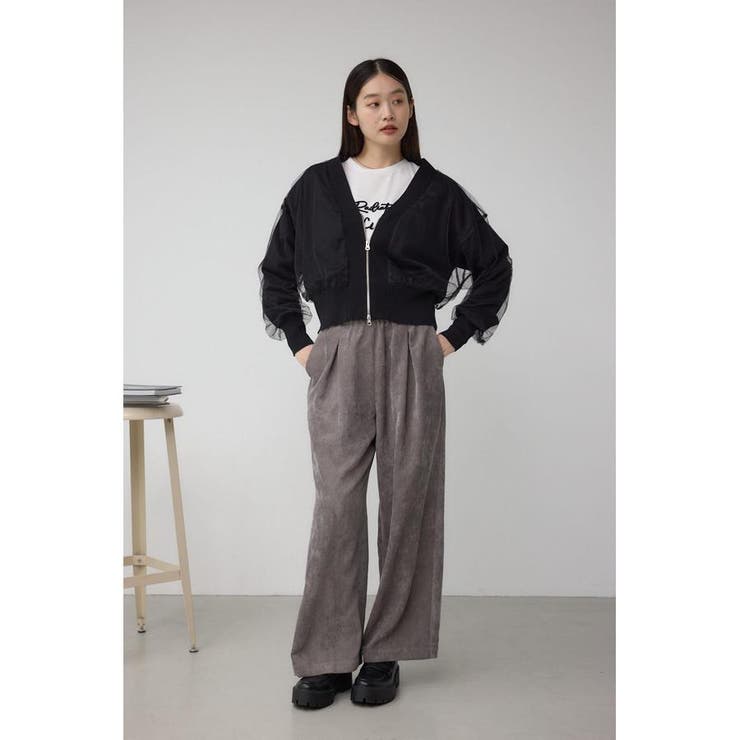 コーデュロイイージーワイドパンツ | AZUL BY MOUSSY | 詳細画像26 