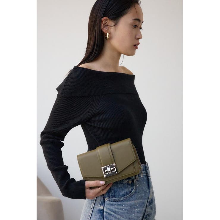 ターンロックフラップウォレットバッグ | AZUL BY MOUSSY | 詳細画像13 