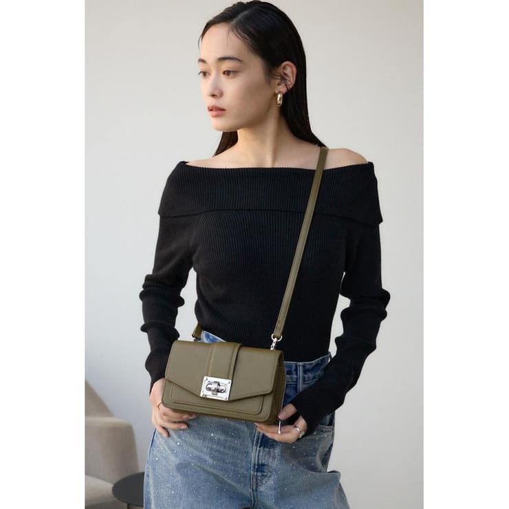 ターンロックフラップウォレットバッグ | AZUL BY MOUSSY | 詳細画像12 