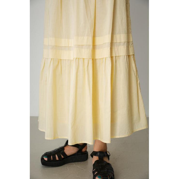 COTTON TIERED SKIRT | AZUL BY MOUSSY | 詳細画像30 