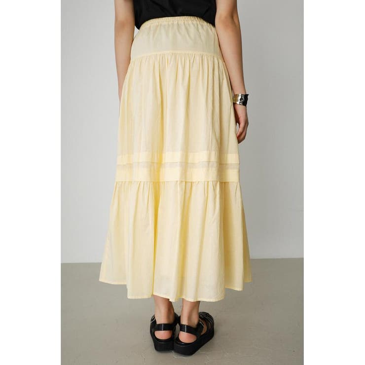 COTTON TIERED SKIRT | AZUL BY MOUSSY | 詳細画像27 