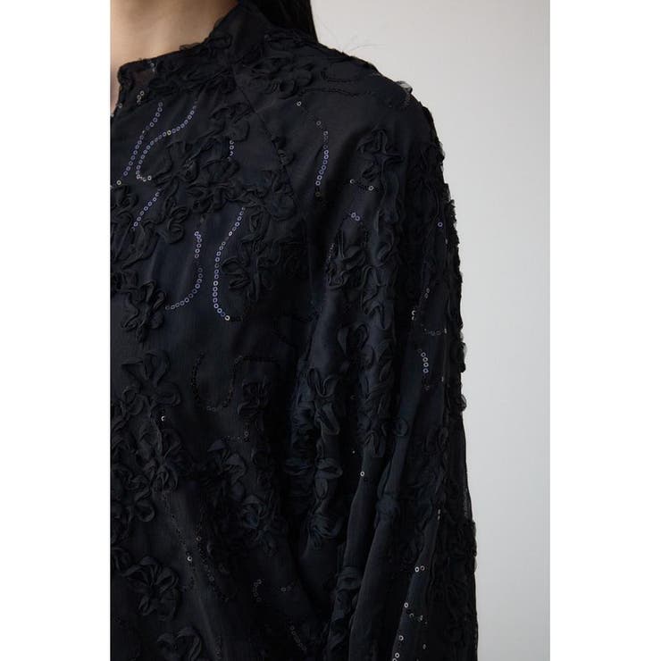 クラフトシアーレースブルゾン | AZUL BY MOUSSY | 詳細画像21 