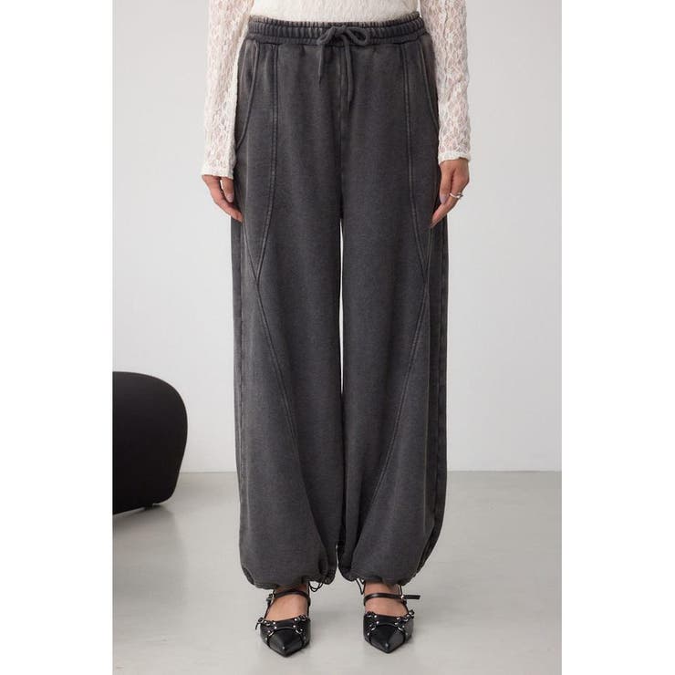 切り替えデザインスウェットワイドパンツ | AZUL BY MOUSSY | 詳細画像14 