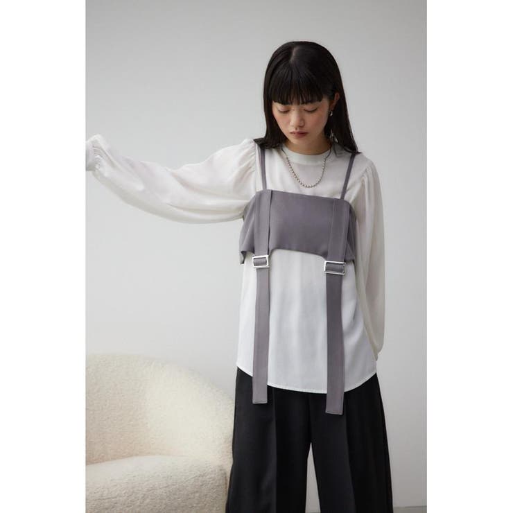 ガータービスチェレイヤードトップス | AZUL BY MOUSSY | 詳細画像26 