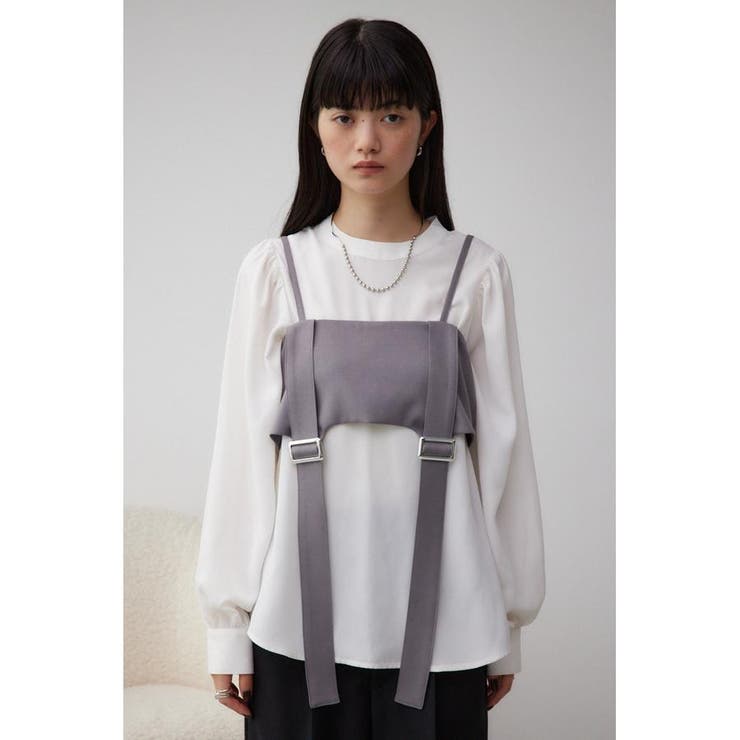 ガータービスチェレイヤードトップス | AZUL BY MOUSSY | 詳細画像28 