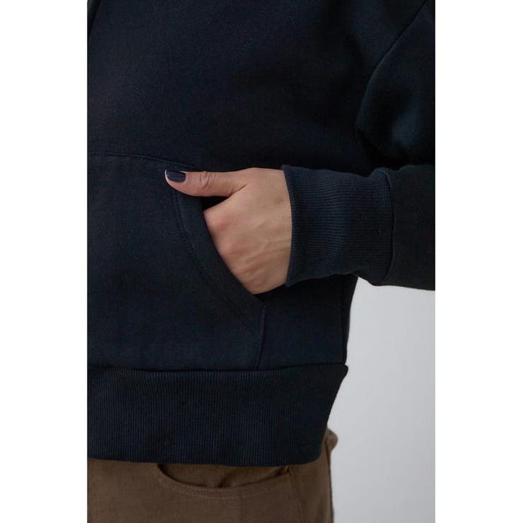 裏起毛Wジップアップフーディー | AZUL BY MOUSSY | 詳細画像13 