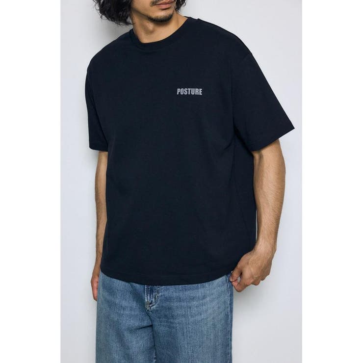 BLK | ワンポイントロゴTシャツ | AZUL BY MOUSSY