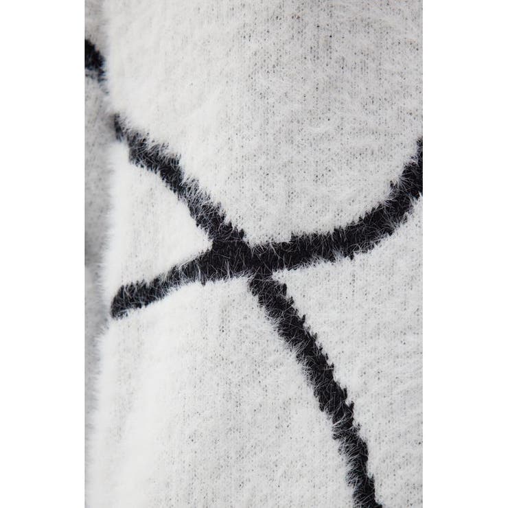 ニュアンスライン柄ニット | AZUL BY MOUSSY | 詳細画像10 