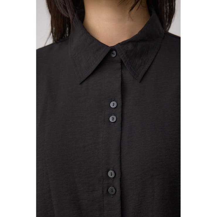 C/T冷感 切替シアーデザインシャツ | AZUL BY MOUSSY | 詳細画像19 