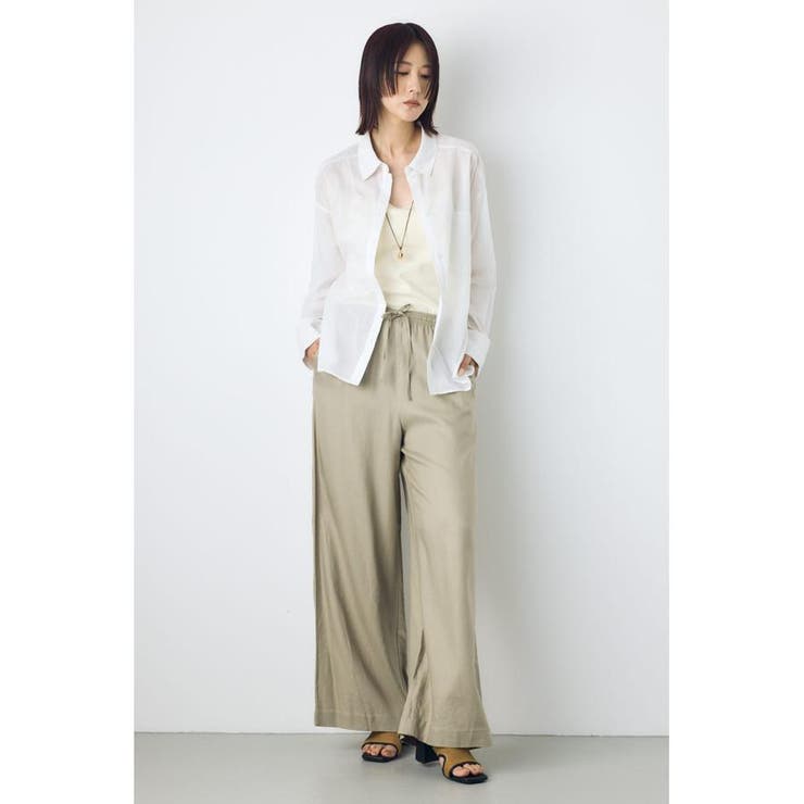 シアーコットンレギュラーシャツ | AZUL BY MOUSSY | 詳細画像11 