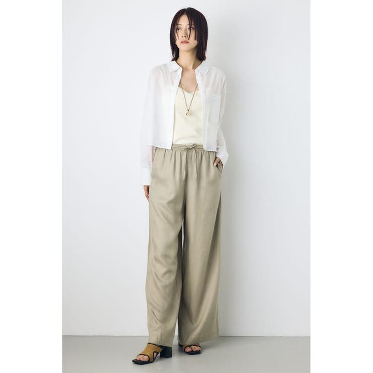 シアーコットンレギュラーシャツ | AZUL BY MOUSSY | 詳細画像6 