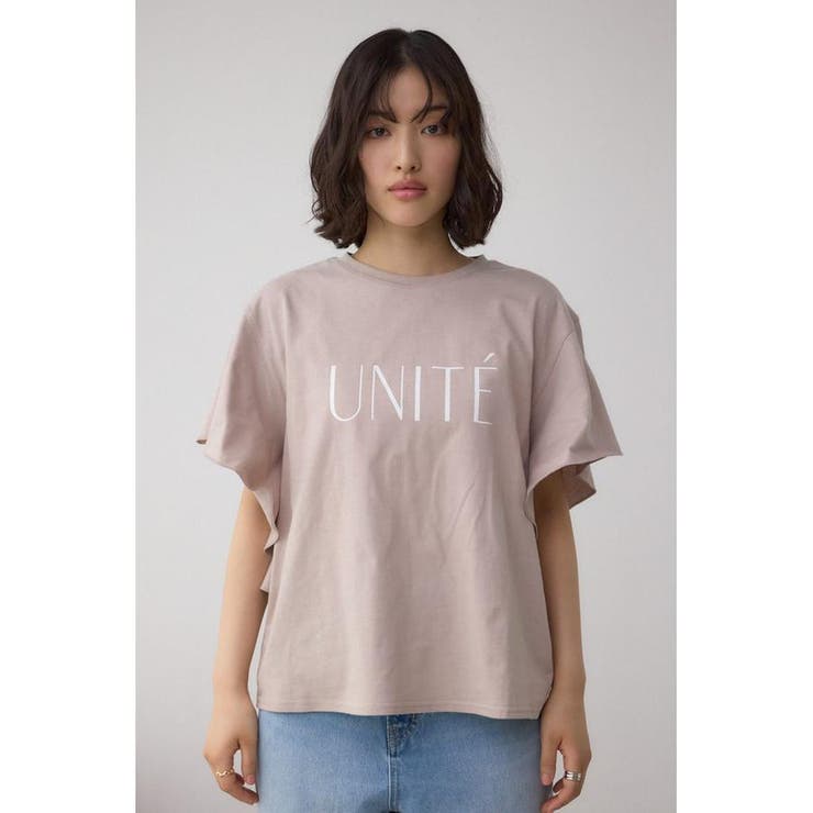 ラッフルスリーブロゴTシャツ | AZUL BY MOUSSY | 詳細画像23 