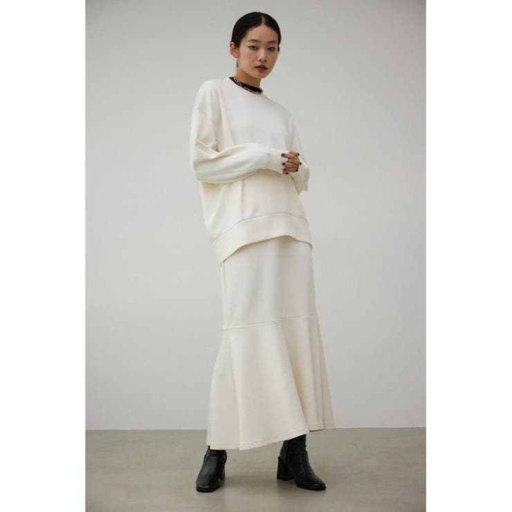 B-HEATクルーネックトップス | AZUL BY MOUSSY | 詳細画像4 