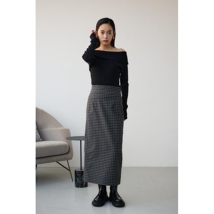 チェックタイトスカート[品番：AZLW0023022]｜AZUL BY MOUSSY
