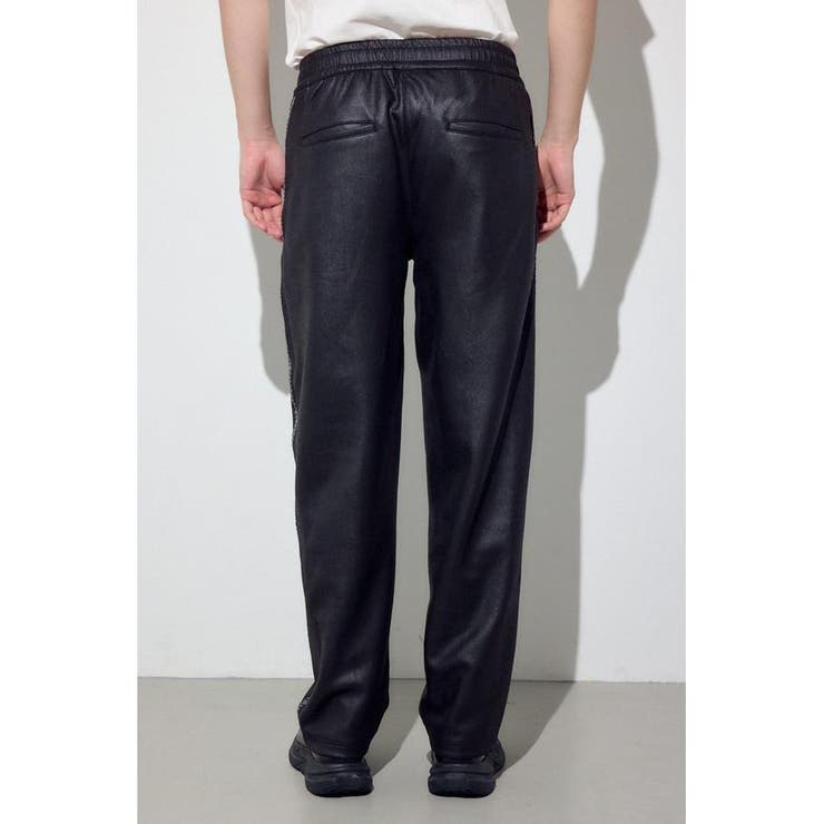 フェイクレザーラインパンツ | AZUL BY MOUSSY | 詳細画像6 