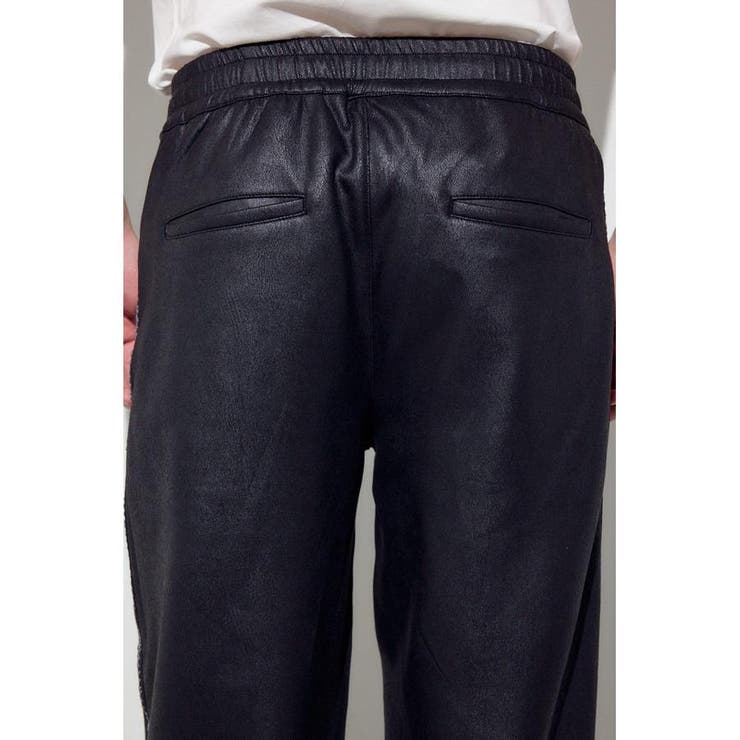 フェイクレザーラインパンツ | AZUL BY MOUSSY | 詳細画像8 