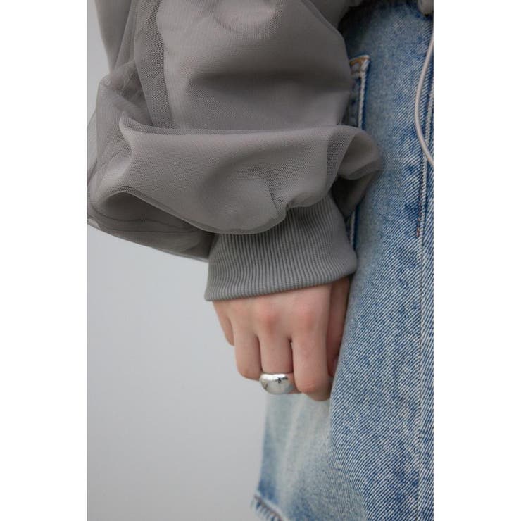 チュールドッキングブルゾン | AZUL BY MOUSSY | 詳細画像38 