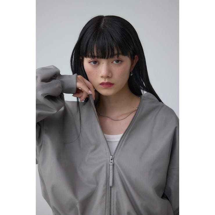 チュールドッキングブルゾン | AZUL BY MOUSSY | 詳細画像29 