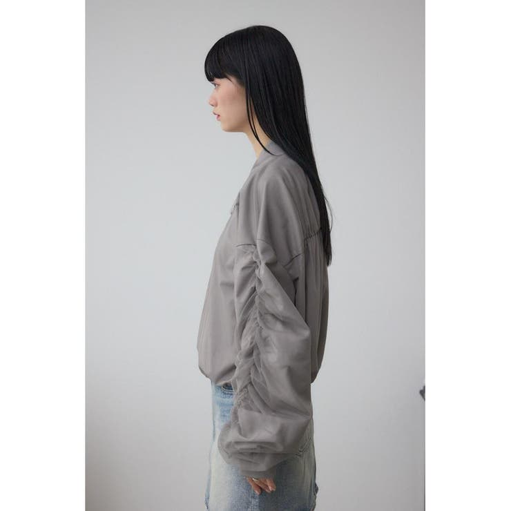 チュールドッキングブルゾン | AZUL BY MOUSSY | 詳細画像33 