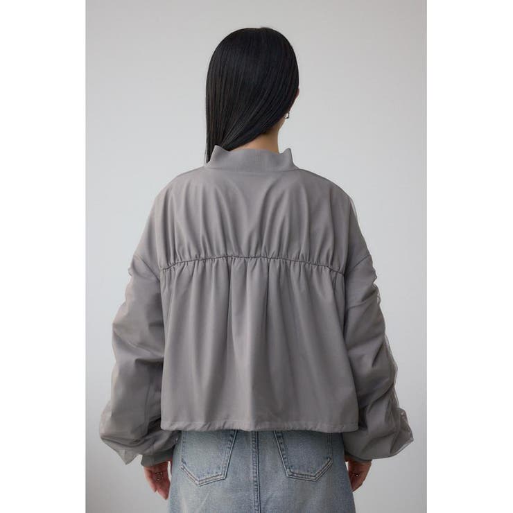 チュールドッキングブルゾン | AZUL BY MOUSSY | 詳細画像34 